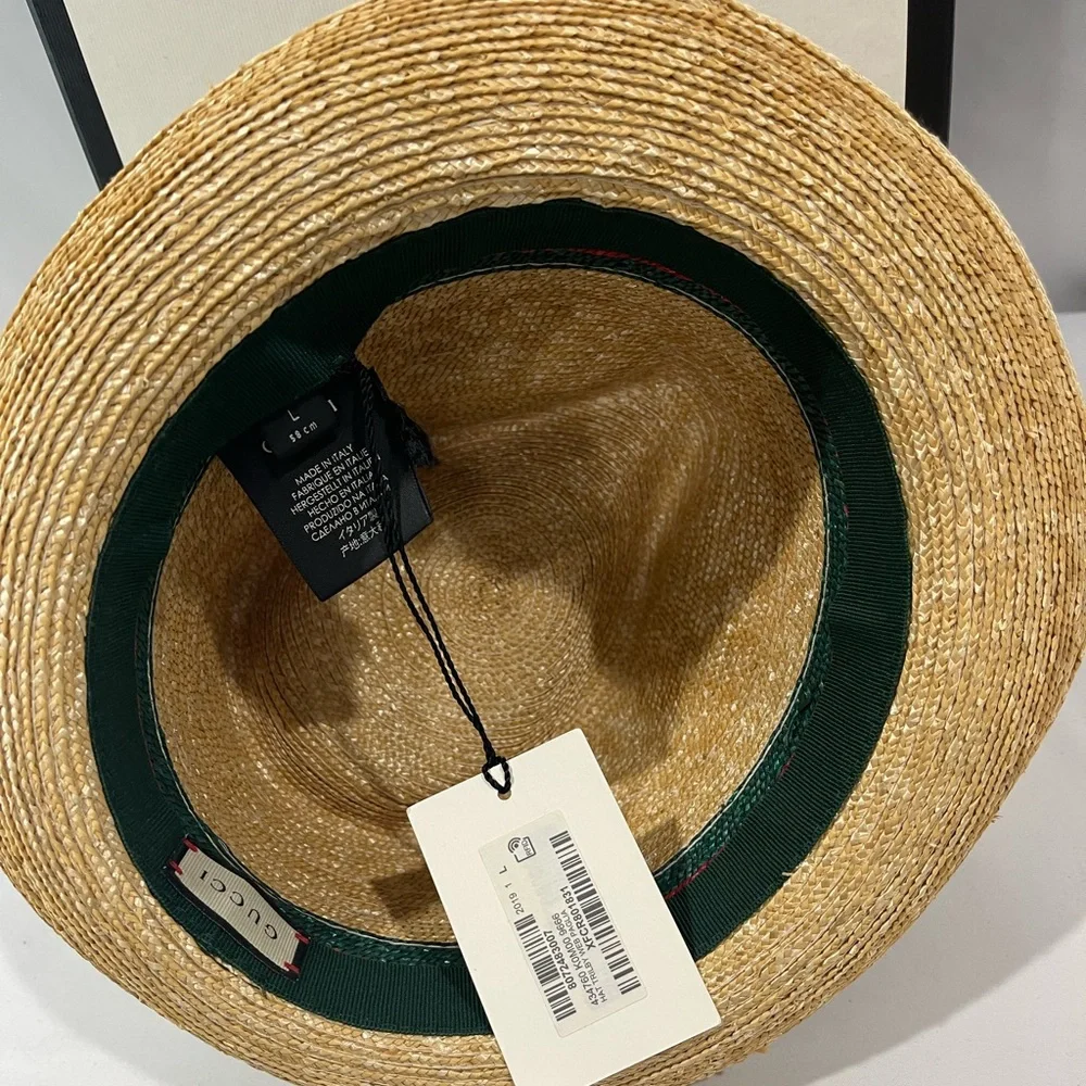 Gucci Straw Fedora - Picture 3 of 7